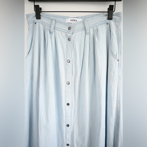 Pistola Maxi Button Up Skirt - Picture 3 of 4
